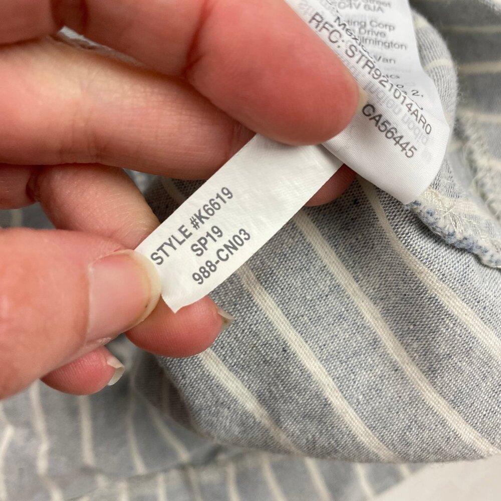 Madewell x The New Denim Project Patchwork Square-Neck Dress Women's Size 2 - Picture 16 of 16